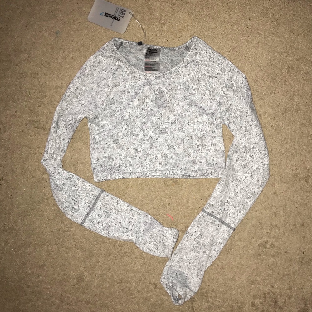 Gymshark long sleeve crop